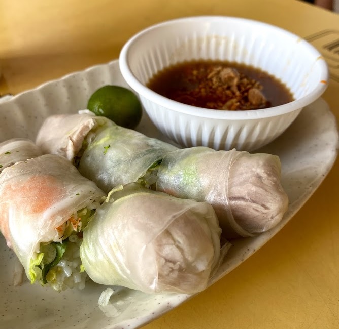 Raw spring rolls